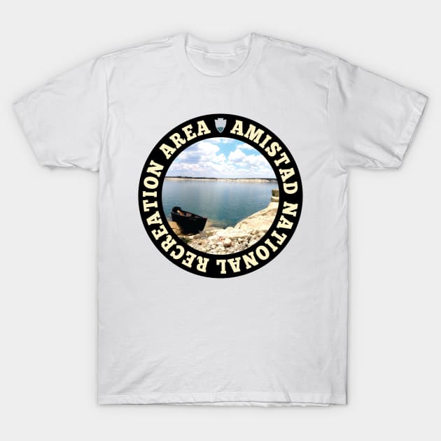 Amistad National Recreation Area circle T-Shirt by nylebuss